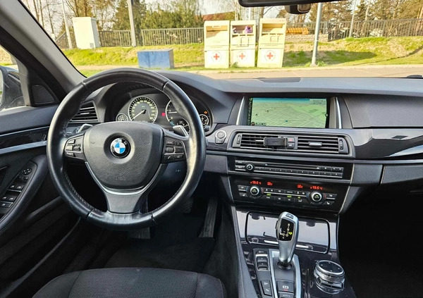 BMW Seria 5 cena 49900 przebieg: 190000, rok produkcji 2014 z Milanówek małe 79